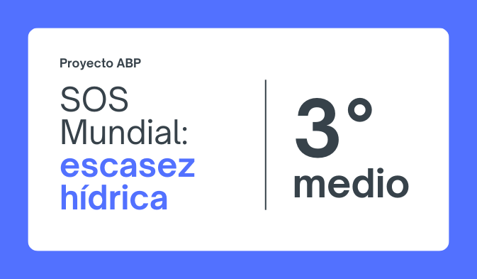 Proyecto ABP SOS Mundial escasez hidrica III medio