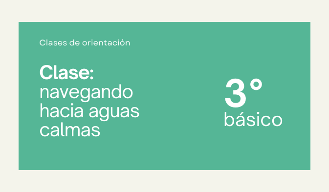 clase navegando hacia aguas calmas
